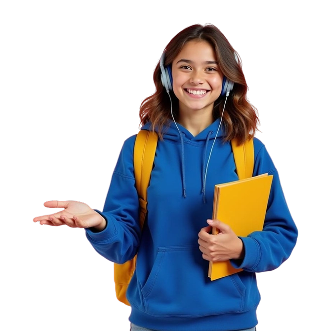 Student learning with AI